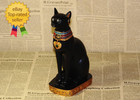 9 5  Ancient Egypt Kitty Egyptian Bastet Cat Goddess Statue Collectible Bastet S