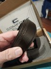 Comfort Click Brown Leather Belt Automatic Adjustable Men As Seen On Tv