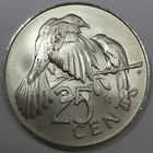 1974 British Virgin Islands 25 Cents - Uncirculated  lot 1 