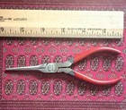 New -mac Tools Usa  6pc Precision Mini Plier Set In Rollup Pouch Ps6p Red Grip