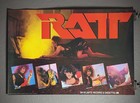 Ratt  Rare Vintage Poster  1984 Stephen Pearcy     round And Round    Exc Cond 20x30