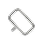 Xs1607 Concho Slide Loop Adapters - Size 3 4  X 3 8  - 10 Pieces pack