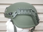 Galvion Viper A3 Us Military Combat Helmet Medium Full Cut Army Dented W Liner