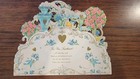 Vintage Hallmark Pop Up Valentine Card With Angel Train