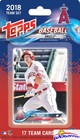 2018 Topps La Angels Exclusive Limited Edition 17 Card Team Set-shohei Ohtani Rc