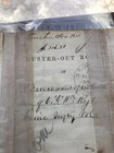 Antique Civil War Maine 11th Infantry Volunteers Muster-out Roll