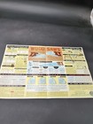 1956 Chevrolet Dealership Super Service Brochure Wood Saws Safety Vintage