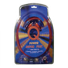 Qpower Super Flex 4-gauge 3000-watt Car Audio Amplifier Wiring Amp Kit  4 Pack 