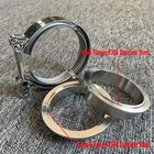 3 Inch 3 0  V Band Clamp Stainless Steel With Flange Male Female Mild Steel