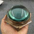 Antique-style Brass Dome Magnifying Glass Nautical Desk Decorative Handmade Gift