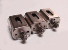  3  Different Used  Mini Can Road Course Or Drag 1 24 Slot Car Motor W pinions