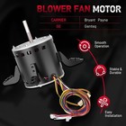 82113 Blower Fan Motor For Carrier Bryant Payne Hc45te113 5kcp39pgv623c 3 4 Hp
