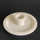 Vintage Mold Ceramic Bisque Taper Candle Holder Unfinished Ready To Paint Diy