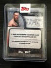 2026 Ufc Stadium Club Gold Parallel Conor Mcgregor 3 50 Auto Card