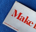 Coors Beer Bumper Sticker   Make It Yours   1977   Vintage Nos   Large 14 
