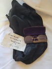 Antique Shur-on G f  Gold Filled Rimless Pince-nez Eyeglasses W  Hair Chain Case
