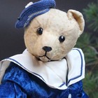 Rare Pre-war Willy Weiersm  ller Teddy Bear 1910s   1920s W Black Eyes In Sailor