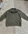 Polo Ralph Lauren Half Zip 1 4 Sweatshirt Sweater Khaki Zipper Men   s Size Xl
