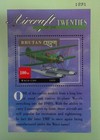 Bhutan 2000 - Aircraft Airplanes - Souvenir Stamp Sheet - Scott  1306 - Mnh