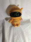 Ty Beanie Baby Boo Boos Mask The Orange Mummy Halloween - Pre-owned