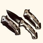 8 25  Tactical Spring Assisted Open Blade Folding Edc Pocket Knife Hunting