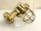 Antique  Swan Original Wall Mount Vintage Old Ship Nautical Sconce Light Fixture