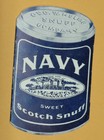 Vintage Sewing Needle Pack Book Navy Sweet Scotch Snuff   Threader   2 Needles