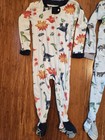 Burt s Bees Baby Boy One-piece Footed Pajamas Sleepwear Dinosaurs 18   24 Months