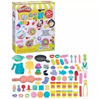 Play-doh Brunch Time Playset - Waffle Maker  Egg Mold   10 Colors
