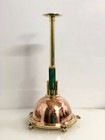 Antique Brass Copper Pendant Light - Handmade Hanging Ceiling Lamp  Vintage