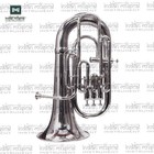 Euphonium 4 Valve Brass Instrument Bb Euphonium With Mouthpiece   Case 