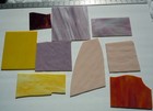 Stained Glass Remnants Large Scrap Pieces 30 8 Pounds Iridescent Water Lot 2