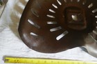 Vintage Metal Tractor Implement Seat C s  Co  No  1 Lot 25-34-j