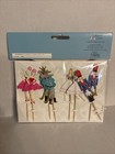 Nutcracker Festive Party Picks 12 Pieces Cake Cupcake Toppers Brand New 