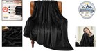 Fleece Blanket Throw Black 50x60 Inches Lightweight Soft Warm