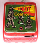 Vintage Battery Operated R-35 Tin Robot By Modern Toys Japan - Not Working