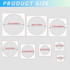 Large Circle Stencil For Painting reusable Plastic 8 Pcs Circle Templates Ste   