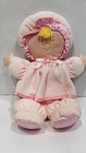 Vintage Eden Pink My First Baby Doll 10 5  Plush Sleeping Lovey Soft Toy Bin 33