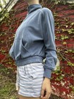 Lululemon Blue Cropped Track Jacket Full Zip Pockets Women s Activewear