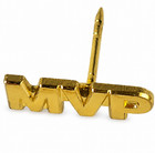 Mvp Sports Chenille Pins Gold Varsity Letter Jacket Team Coach Lapel