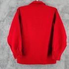Vintage Boy Scouts Of America Shirt Jacket Mens 42  large  Red Wool 60s 70s Bsa