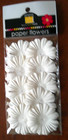 Lot 6 Bazzill Basics Paper Flowers 3 Pkg  1 5 And 3 Smaller Pkg Mulberry Primula