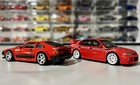 Hot Wheels Diecast Wheels   Rubber Tires  10 Car Sets  Real Riders 1 64