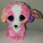 Ty Beanie Boos - Precious The Pink Dog 6  New Mwmts Plush Stuffed Animal Toy