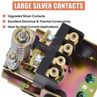 40-60psi Well water Pump Pressure Control Switch Adjustable Double Spring Silver