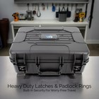 Casematix Projector Travel Case For Viewsonic Pa503s Pa503w Pa503x Pg703w Pg703
