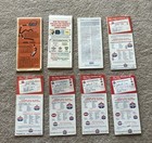 Lot Of 7 Gas oil Road Maps 1930-60   s Gulf Standard Sinclair 