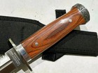 Nice Double Edged Fighting Dagger Knife With Nylon Sheath