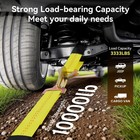 2 Pcs 2  X 36  Lifting Slings Straps Polyester Web X 36   Yellow