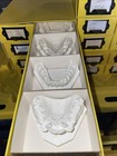 Lot Of 104 Dental Oddity Plaster Real Tooth Teeth Molds Dentist Cast Impressions